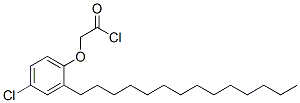 (4-chloro-2-tetradecylphenoxy)acetyl chloride