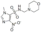 1H-Imidazole-5-sulfonamide, 1-methyl-N-(4-morpholinylmethyl)-4-nitro-