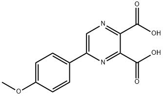 5-(4-Methoxy-phenyl)-pyrazine-2,3-dicarboxylic acid