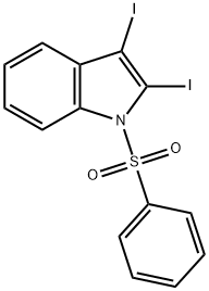 2,3-二碘-1-(苯基磺酰基)-1H-吲哚