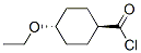 Cyclohexanecarbonyl chloride, 4-ethoxy-, trans- (9CI)