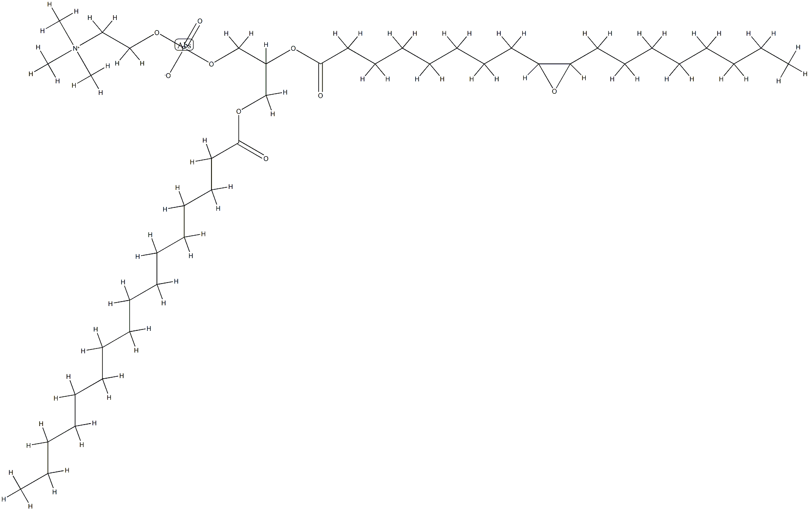 1-palmitoyl-2-(9,10-epoxystearoyl)phosphatidylcholine