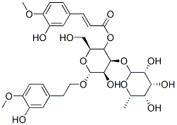 [(2R,3R,4S,5R,6R)-5-hydroxy-6-[2-(3-hydroxy-4-methoxy-phenyl)ethoxy]-2 -(hydroxymethyl)-4-[(2S,3R,4R,5S,6S)-3,4,5-trihydroxy-6-methyl-oxan-2- yl]oxy-oxan-3-yl] (E)-3-(3-hydroxy-4-methoxy-phenyl)prop-2-enoate