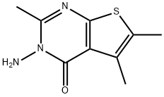 3-氨基-2,5,6-三甲基-3H-噻吩并[2,3-D]嘧啶-4-酮