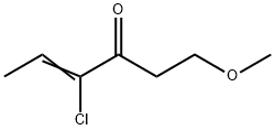 4-Hexen-3-one,  4-chloro-1-methoxy-
