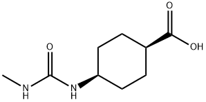 Cyclohexanecarboxylic acid, 4-[[(methylamino)carbonyl]amino]-, cis- (9CI)