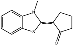 Cyclopentanone, 2-(3-methyl-2(3H)-benzothiazolylidene)- (9CI)