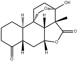 (3S)-3,3a,5aβ,6,6aβ,8,9,10,10aα,10cβ-Decahydro-3α-hydroxy-3aβ-methyl-7H-3,10bβ-ethano-1H,4H-benzo[h]furo[4,3,2-de]-2-benzopyran-4,7-dione