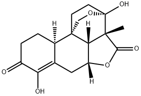 (3S)-3a,5aβ,6,10,10aα,10cβ-Hexahydro-3α,7-dihydroxy-3aβ-methyl-4H-3,10bβ-ethano-1H,3H-benzo[h]furo[4,3,2-de]-2-benzopyran-4,8(9H)-dione