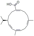 (1Z,5E,8Z,10E,12R)-5,9-Dimethyl-12-isopropyl-1,5,8,10-cyclotetradecatetrene-1-carboxylic acid