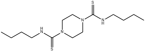 N,N'-dibutylpiperazine-1,4-dithiocarboxamide