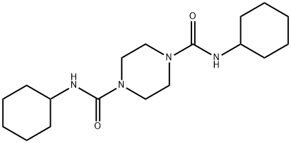 N,N'-dicyclohexyl-1,4-piperazinedicarboxamide