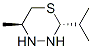 2H-1,3,4-Thiadiazine,tetrahydro-5-methyl-2-(1-methylethyl)-,trans-(9CI)