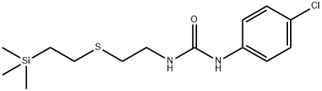 N-(4-Chlorophenyl)-N'-[2-[[2-(trimethylsilyl)ethyl]thio]ethyl]urea