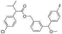 (3-((4-Fluorophenyl)methoxymethyl)phenyl)methyl 4-Chloro-alpha-(1-meth ylethyl)benzeneacetate