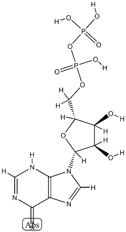 6-mercaptopurine ribonucleoside 5'-diphosphate