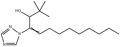 1H-1,2,4-Triazole-1-ethanol, .alpha.-(1,1-dimethylethyl)-.beta.-nonylidene-