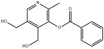 3,4-Pyridinedimethanol, 5-(benzoyloxy)-6-methyl-