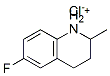 6-fluoro-1,2,3,4-tetrahydro-2-methylquinolinium chloride