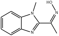 Ethanone, 1-(1-methyl-1H-benzimidazol-2-yl)-, oxime, (Z)- (9CI)