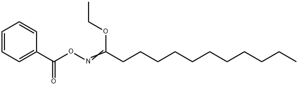 ethyl N-(benzoyloxy)laurimidate