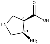 3-Pyrrolidinecarboxylicacid,4-amino-,cis-(9CI)