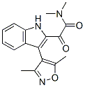 (3-methyl-5-methyl-4-isoxazolyl)dimethylindoleglyoxylamide