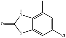 2(3H)-Benzothiazolone,6-chloro-4-methyl-(9CI)