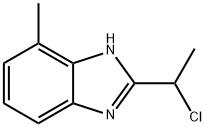 1H-Benzimidazole,2-(1-chloroethyl)-4-methyl-(9CI)