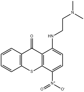9H-Thioxanthen-9-one, 1-[[2-(dimethylamino)ethyl]amino]-4-nitro-