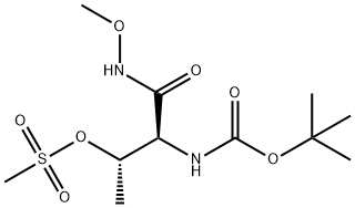 [S-(R*,R*)]-[1-[(MethoxyaMino)carbonyl]-2-[(Methylsulfonyl)oxy]propyl]-carbaMic Acid 1,1-DiMethylethyl Ester
