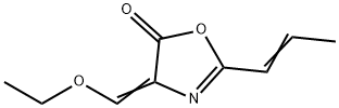 2-(1'-propenyl)-4-ethoxymethylene-5-oxazolone