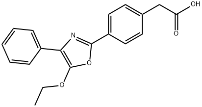 2-[4-(5-ethoxy-4-phenyl-1,3-oxazol-2-yl)phenyl]acetic acid