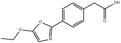 Benzeneacetic acid, 4-(5-ethoxy-2-oxazolyl)-