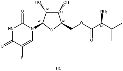 5'-O-(L-valyl)-5-fluorouridine HCl