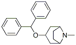 3-benzhydryloxy-8-methyl-8-azabicyclo[3.2.1]octane