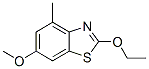 Benzothiazole, 2-ethoxy-6-methoxy-4-methyl- (9CI)