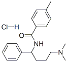 N-(4-dimethylamino-1-phenyl-butyl)-4-methyl-benzamide hydrochloride