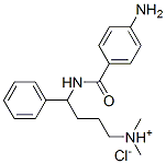 [4-[(4-aminobenzoyl)amino]-4-phenyl-butyl]-dimethyl-azanium chloride