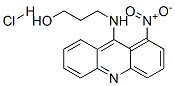 1-Propanol, 3-((1-nitro-9-acridinyl)amino)-, monohydrochloride