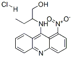 1-Butanol, 2-((1-nitro-9-acridinyl)amino)-, monohydrochloride
