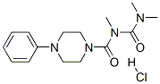 N-(dimethylcarbamoyl)-N-methyl-4-phenyl-piperazine-1-carboxamide hydro chloride