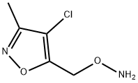 Isoxazole, 5-[(aminooxy)methyl]-4-chloro-3-methyl- (9CI)