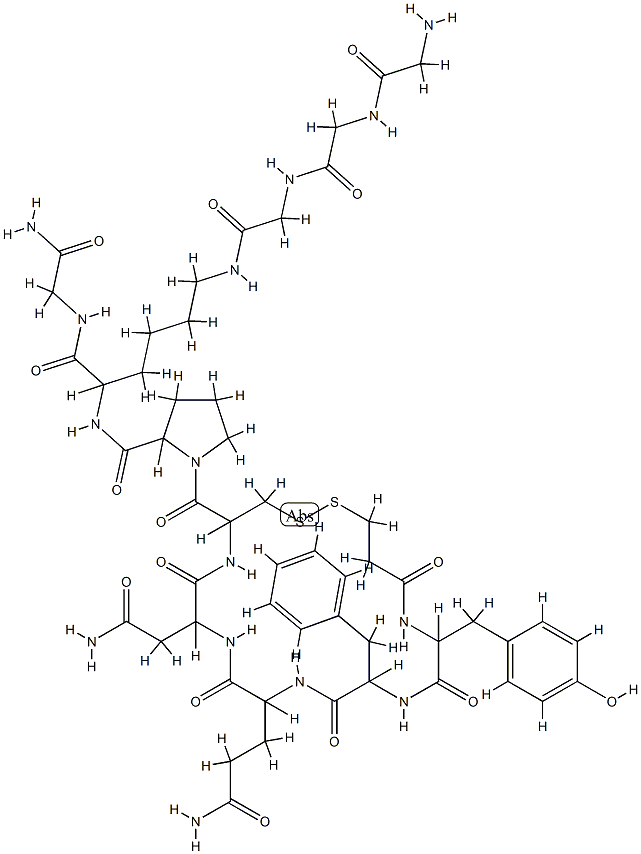 1-deamino-triglycyl-8-lysine-vasopressin