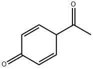 2,5-Cyclohexadien-1-one, 4-acetyl- (9CI)