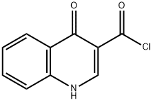 3-Quinolinecarbonyl chloride, 1,4-dihydro-4-oxo- (9CI)