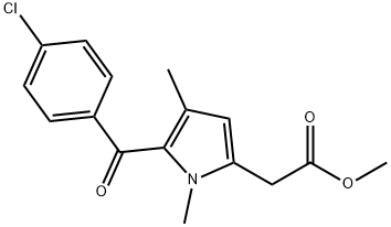 methyl 5-(4-chlorobenzoyl)-1,4-dimethyl-1H-pyrrole-2-acetate