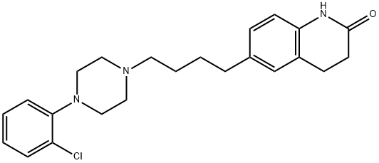 2(1H)-Quinolinone, 3,4-dihydro-6-(4-(4-(2-chlorophenyl)-1-piperazinyl) butyl)-