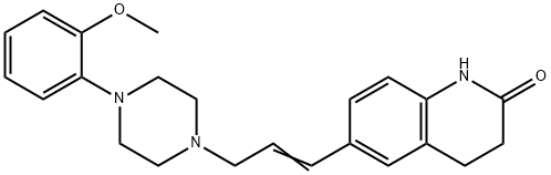 2(1H)-Quinolinone, 3,4-dihydro-6-(3-(4-(2-methoxyphenyl)-1-piperazinyl )-1-propenyl)-