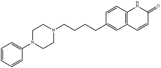 2(1H)-Quinolinone, 6-(4-(4-phenyl-1-piperazinyl)butyl)-